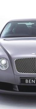 BENTLEY Continental GT 6.0 W12 Twin Turbo (560 Hp) Технические характеристики
